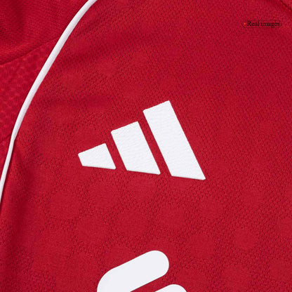 Liverpool Player Version Trikot Heim 2025/26 SZOBOSZLAI #8 Slim Fit