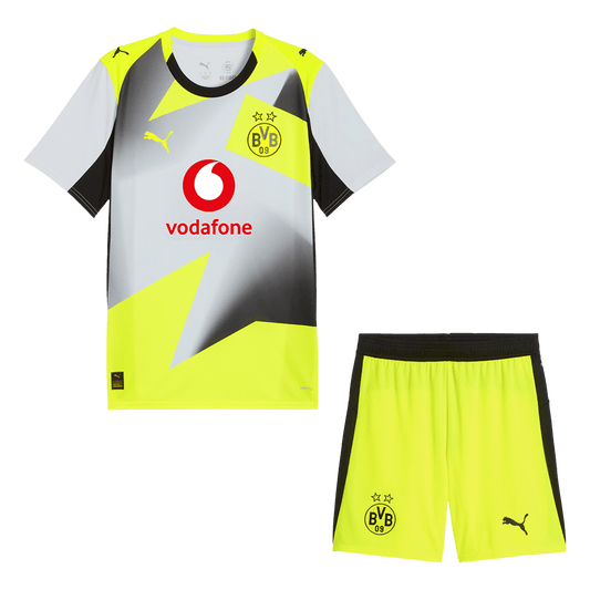 Borussia Dortmund Trikot Set Auswärts 2025/26