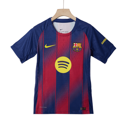 Barcelona Player Version Trikot Heim 2025/26 UCL KOUNDE #23 Slim Fit
