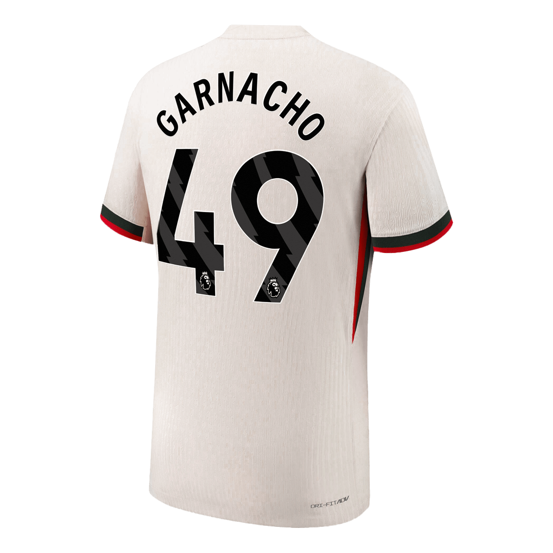 Chelsea Player Version Trikot Auswärts 2025/26 GARNACHO #49 Slim Fit