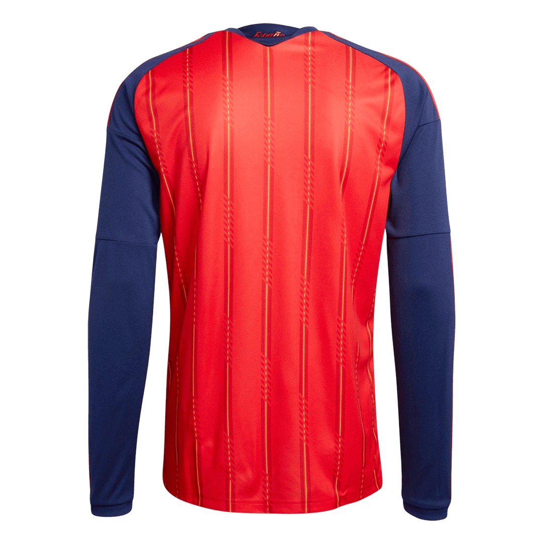 Spain World Cup Langarm Trikot Heim 2026