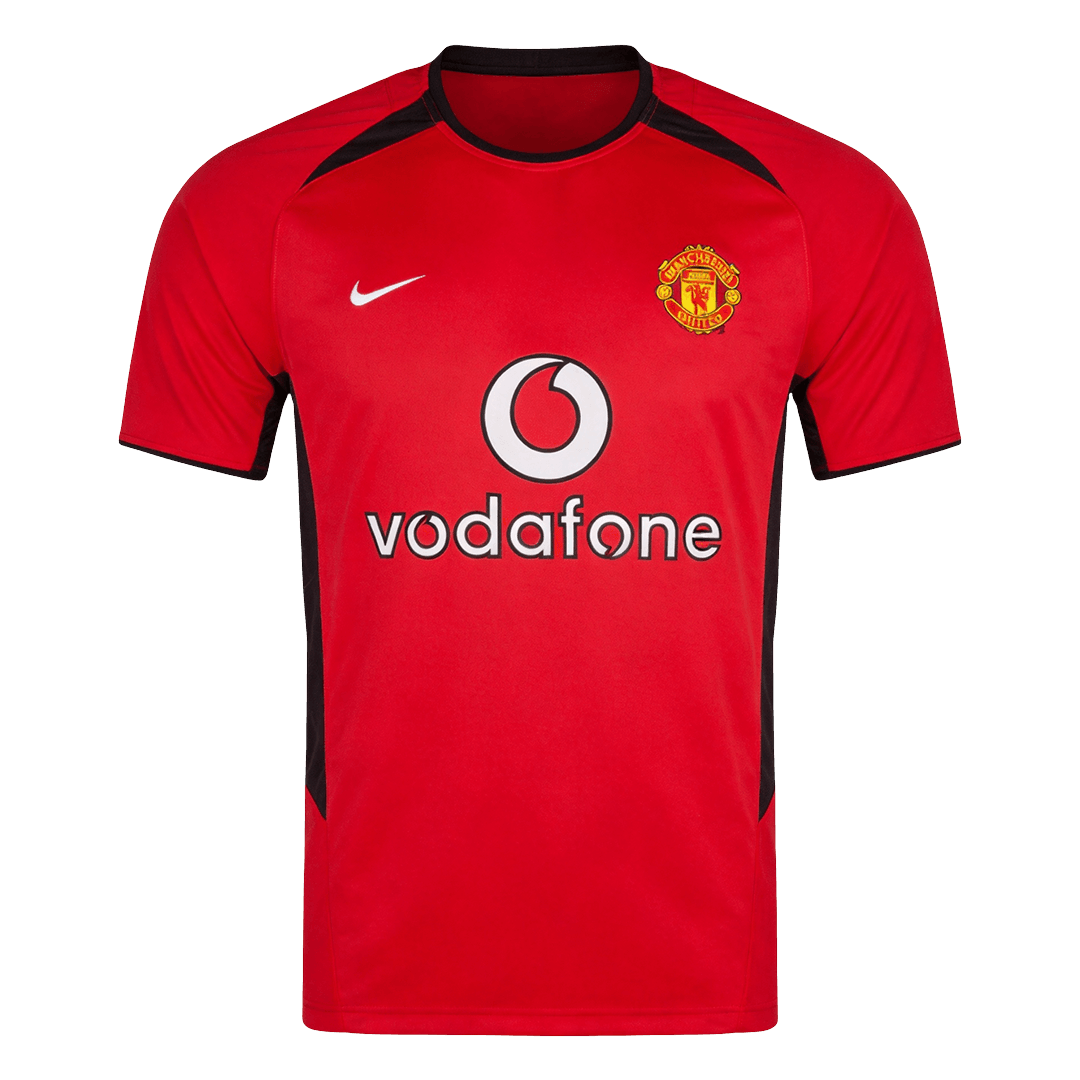 ManU Retro Trikot Heim 2002/04