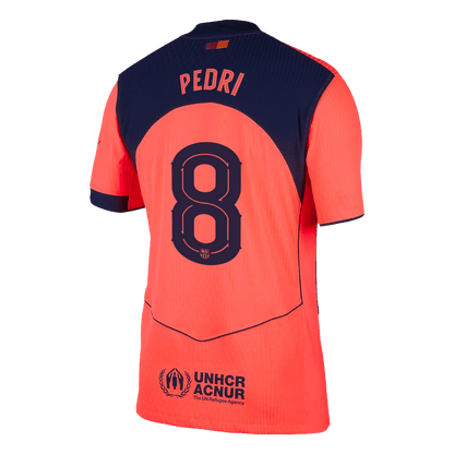 Barcelona Player Version Trikot Drittes Auswärts 2025/26 UCL PEDRI #8 Slim Fit