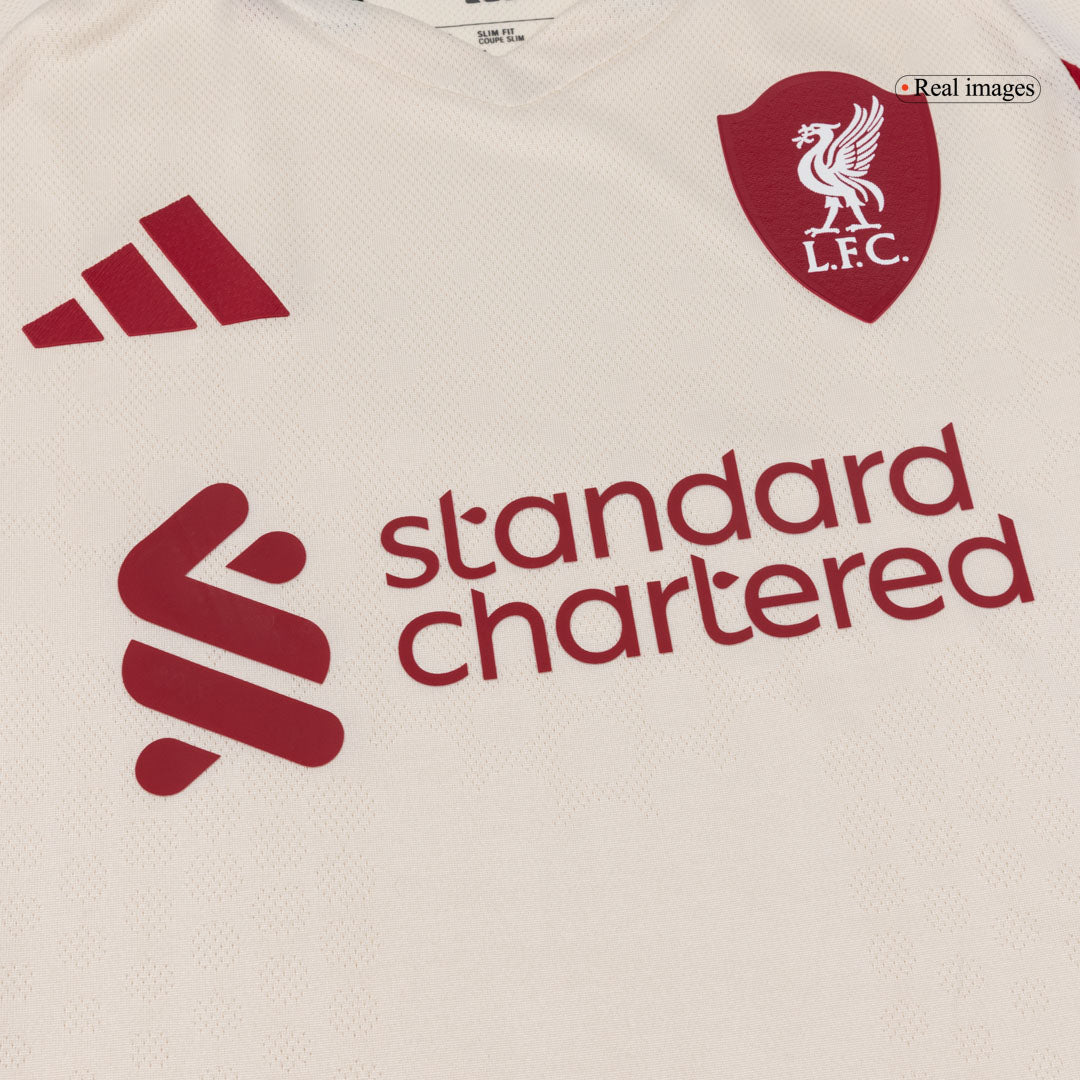 Liverpool Player Version Trikot Auswärts 2025/26 GAKPO #18 Slim Fit