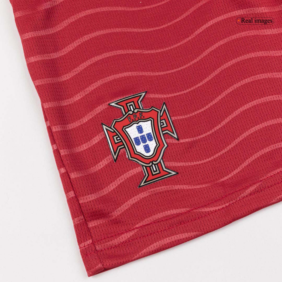 Portugal World Cup Kinder Trikot Set Heim 2026 B. FERNANDES #8 [PREMIUM]