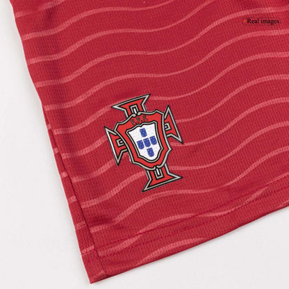 Portugal World Cup Kinder Trikot Set Heim 2026 B. FERNANDES #8 [PREMIUM]