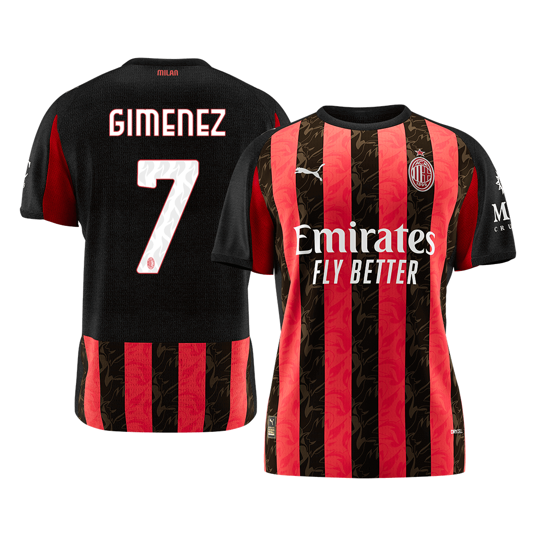 AC Milan Trikot Heim 2025/26 GIMENEZ #7 [PREMIUM]