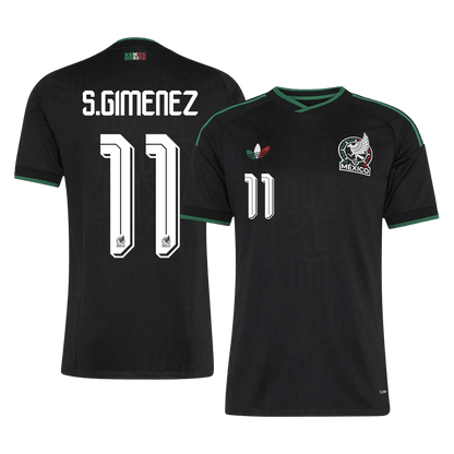 Mexico World Cup Player Version Trikot Drittes Auswärts 2026 S.GIMENEZ #11 Slim Fit