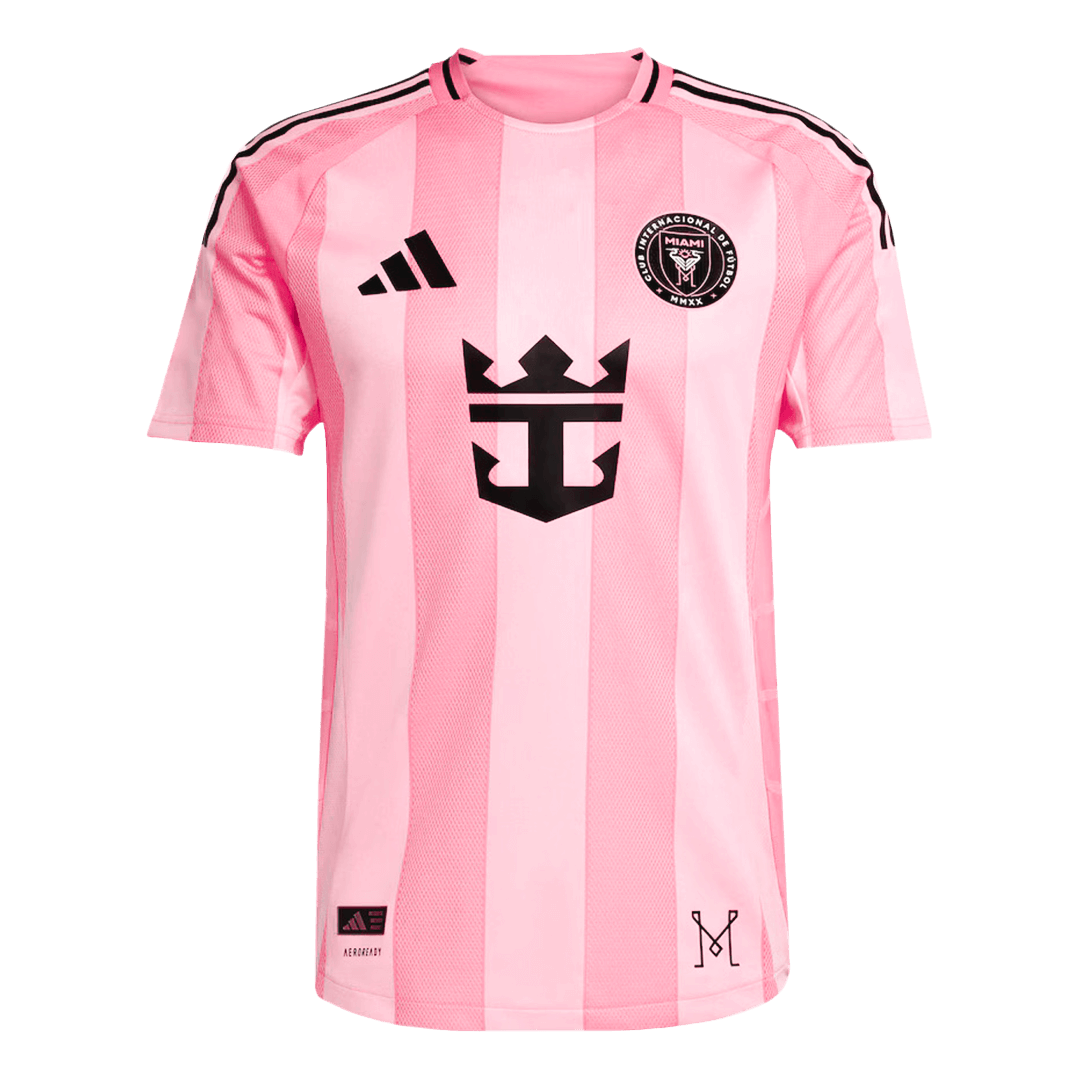 Inter Miami CF Player Version Trikot Heim 2025 DE PAUL #7 Slim Fit
