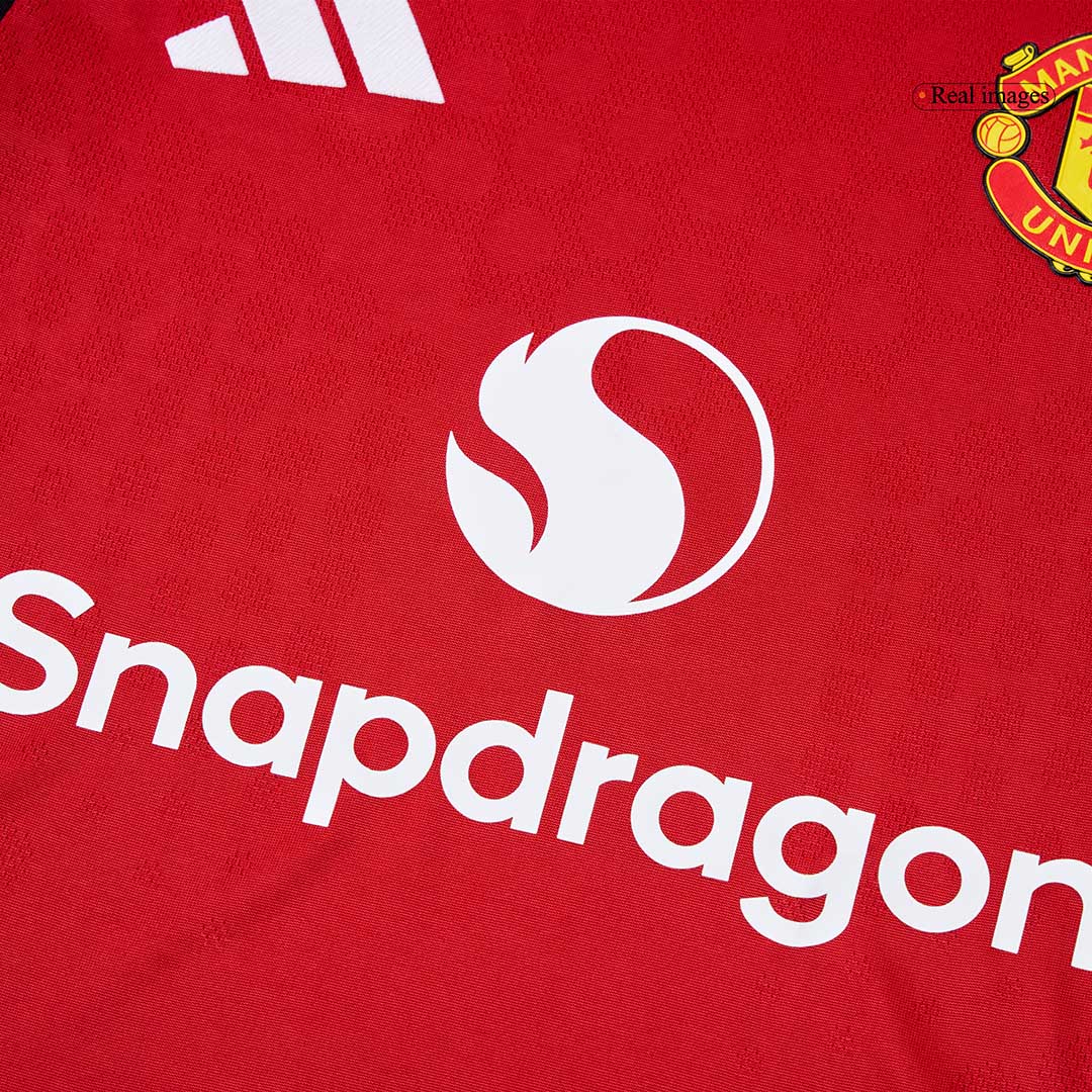ManU Player Version Trikot Heim 2025/26 ŠEŠKO #30 Slim Fit