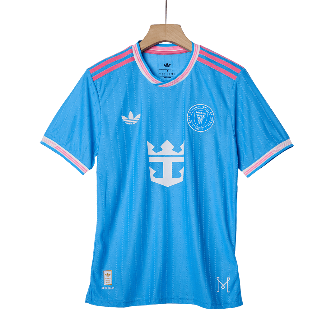 Inter Miami CF Player Version Trikot Drittes Auswärts 2025 DE PAUL #7 Slim Fit