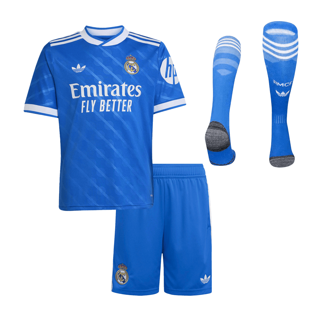 Los Blancos Kinder Trikot Komplett-Set Drittes Auswärts 2025/26