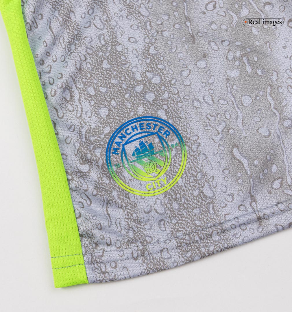Manchester City Kinder Trikot Komplett-Set Drittes Auswärts 2025/26