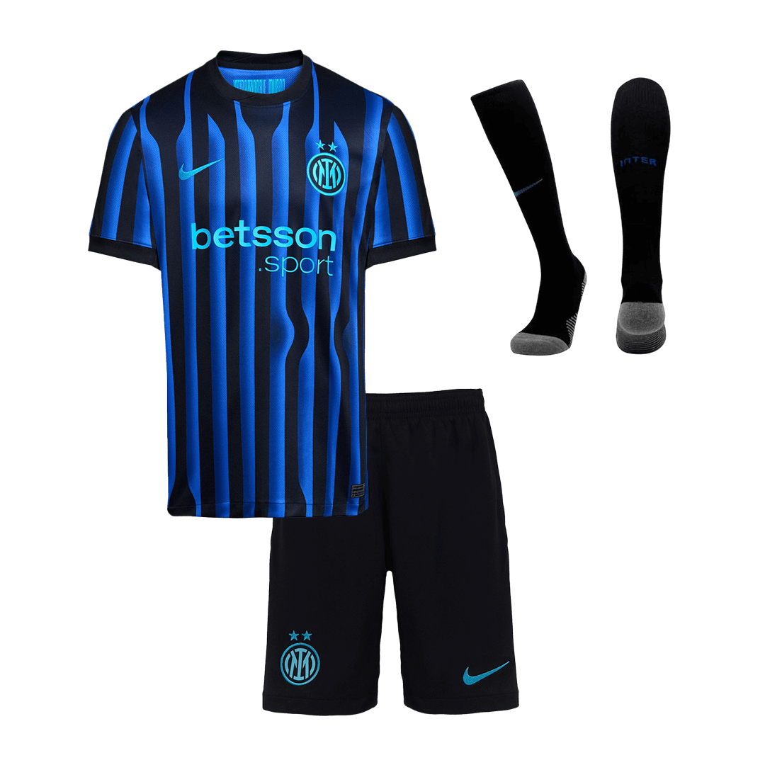 Inter Milan Kinder Trikot Komplett-Set Heim 2025/26