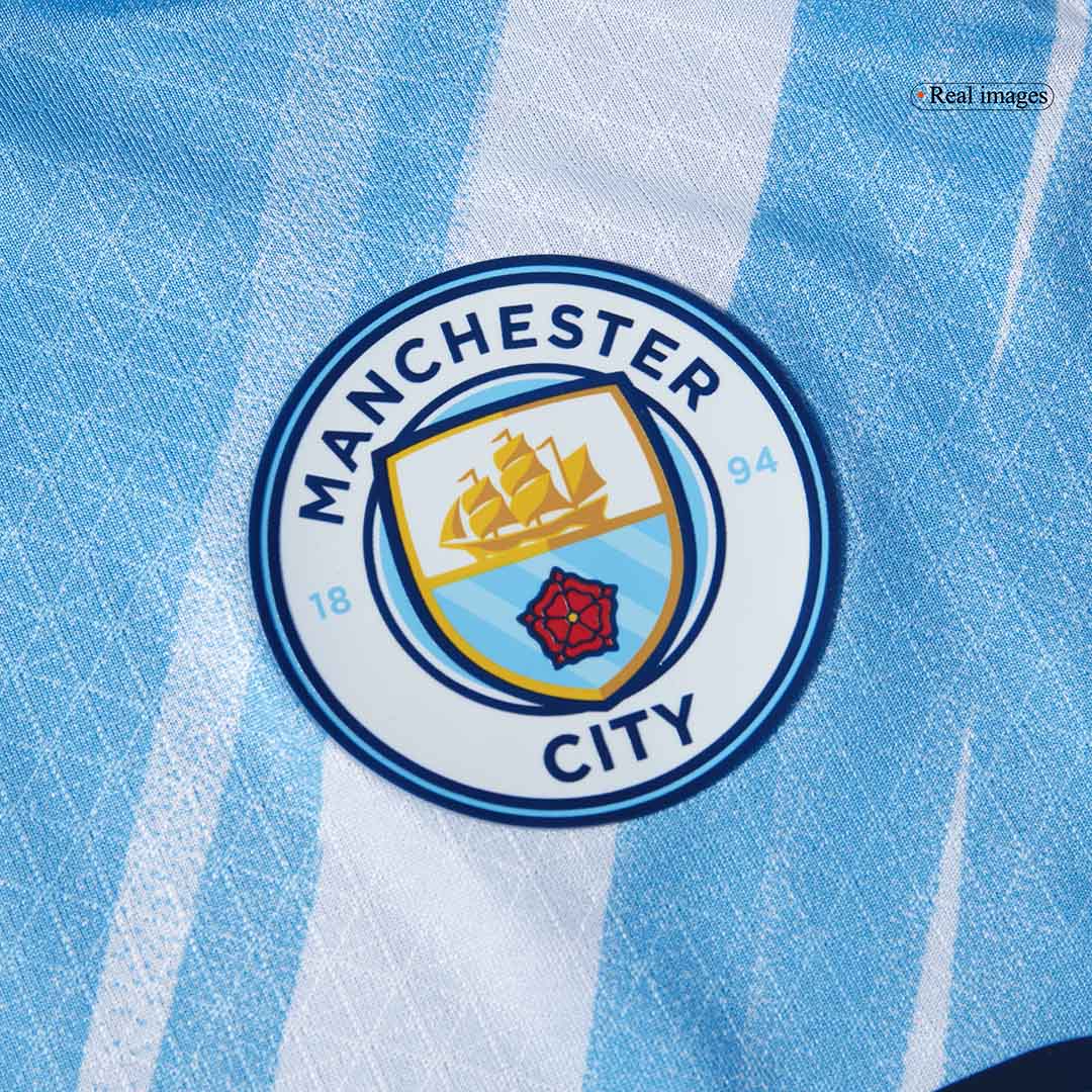 Manchester City Player Version Trikot Heim 2025/26 DE BRUYNE #17 Slim Fit