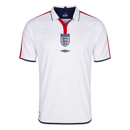 England Retro Trikot Heim 2004