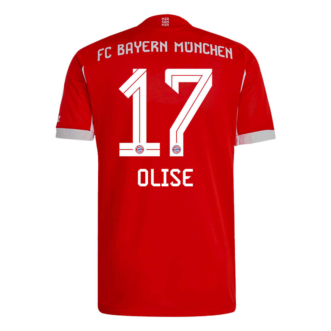 Bayern Munich Player Version Trikot Heim 2025/26 OLISE #17 Slim Fit