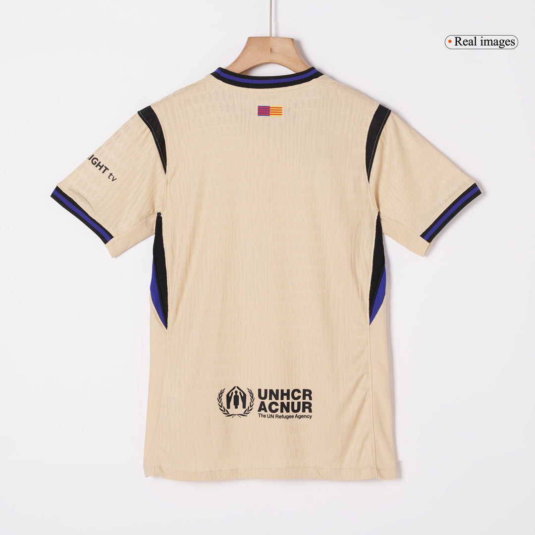 Barcelona Player Version Trikot Auswärts 2025/26 Slim Fit