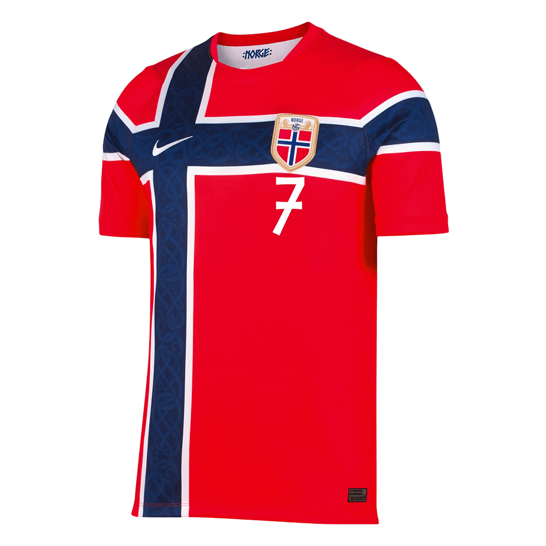 Norway World Cup Trikot Heim 2026 SØRLOTH #7