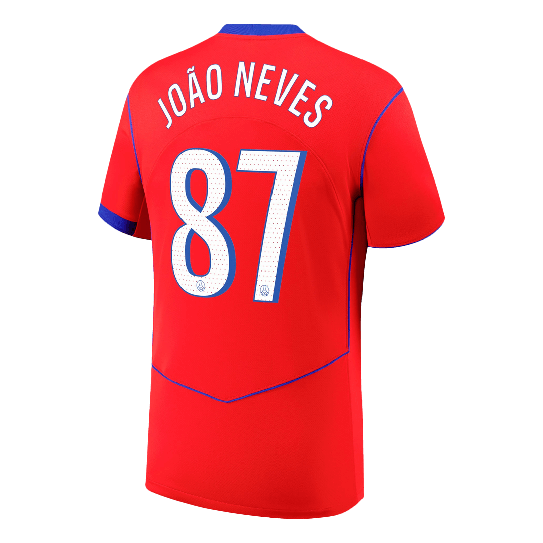 PSG Trikot Drittes Auswärts 2025/26 JOÃO NEVES #87