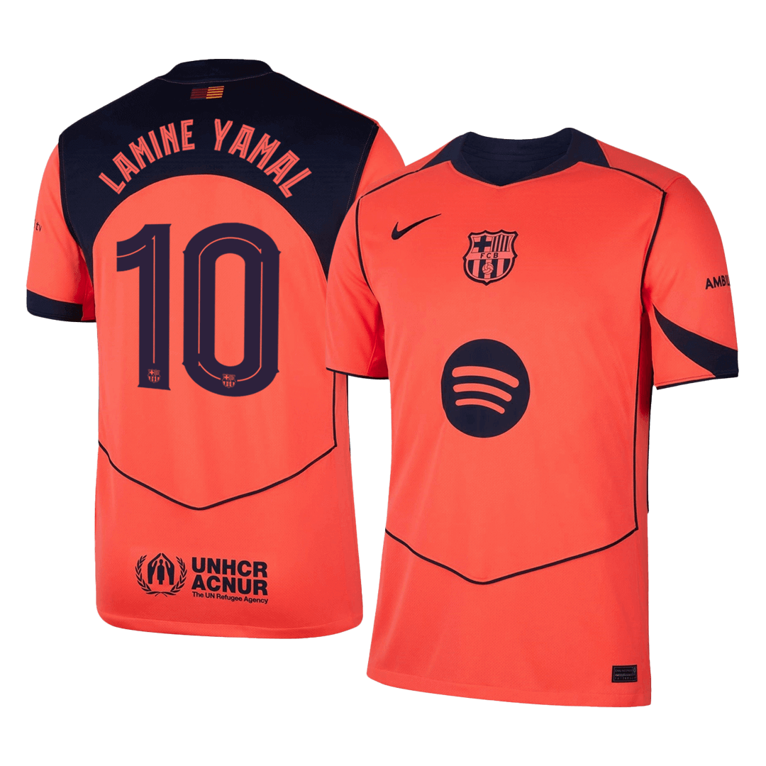 Barcelona Trikot Drittes Auswärts 2025/26 UCL LAMINE YAMAL #10