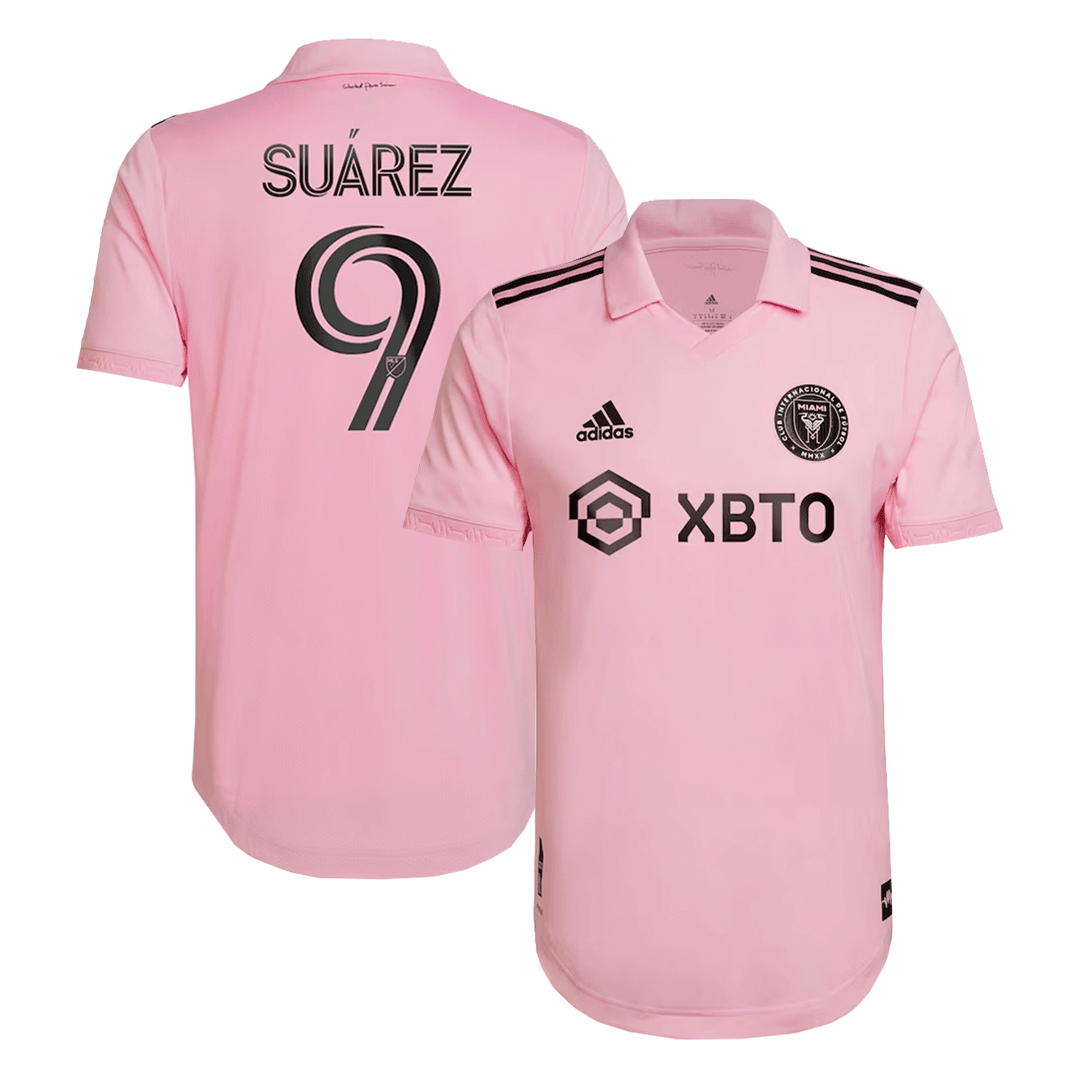 Inter Miami CF Player Version Trikot Heim 2022 SUÁREZ #9 Slim Fit