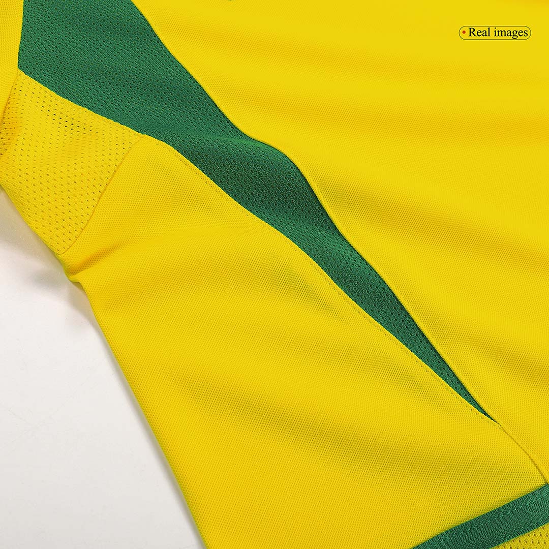 Brazil Retro Trikot Heim 2002/03 RONALDINHO #11