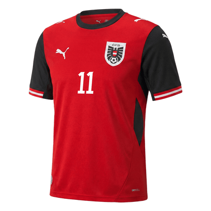 Austria World Cup Trikot Heim 2026 GREGORITSCH #11